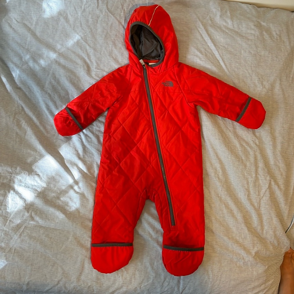 North Face bunting/one piece